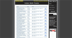 Desktop Screenshot of indianwellstickets.com